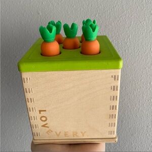LOVEVERY Carrot push toy